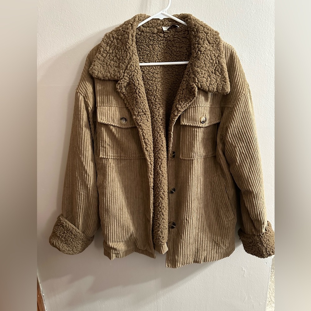 Camel Teddy Jacket